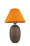 Opviq BK022 Lámpara de Mesa de Cerámica Gris
